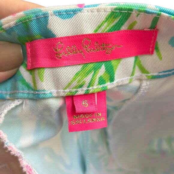 Lilly Pulitzer Women's 5" Buttercup Low Rise Stretch Scalloped Shorts Size 6 - Picture 5 of 7